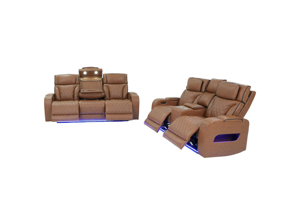 Power Reclining Sofa & Loveseat