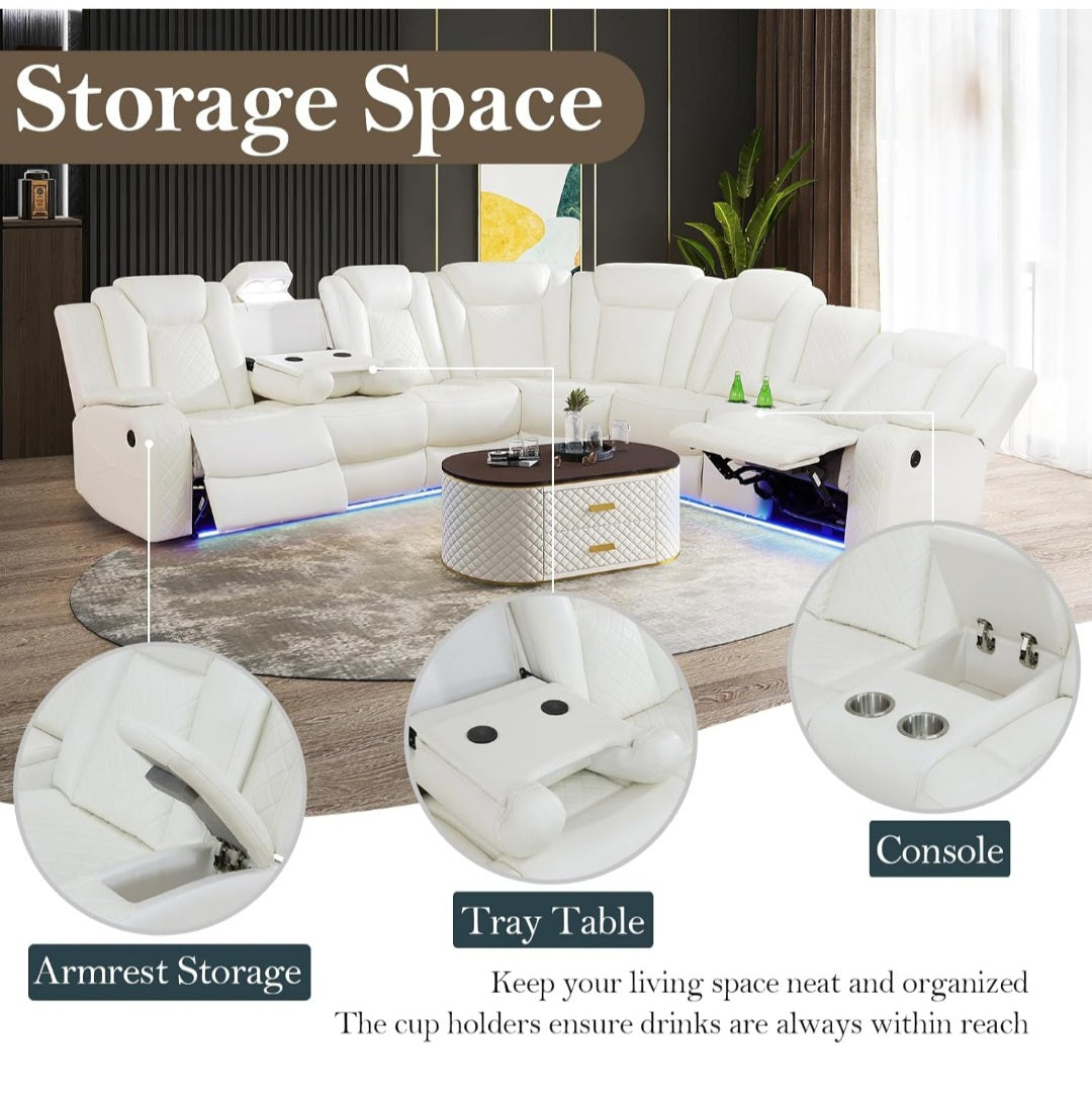 Sectional Power Recliner