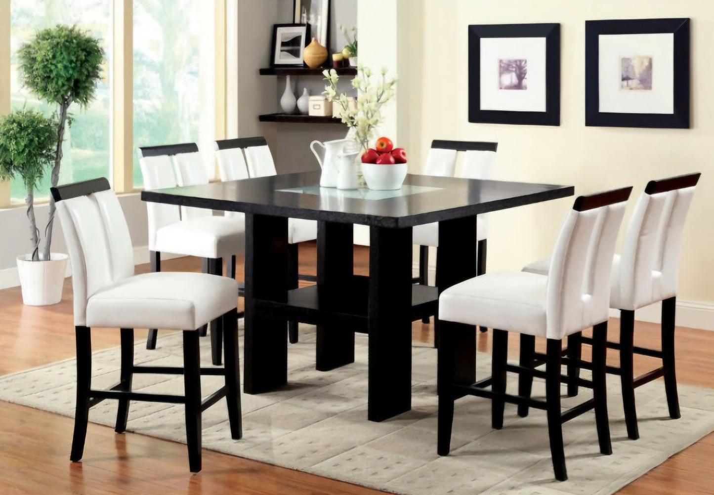 Luminar Counter Ht. Table Set 7PC