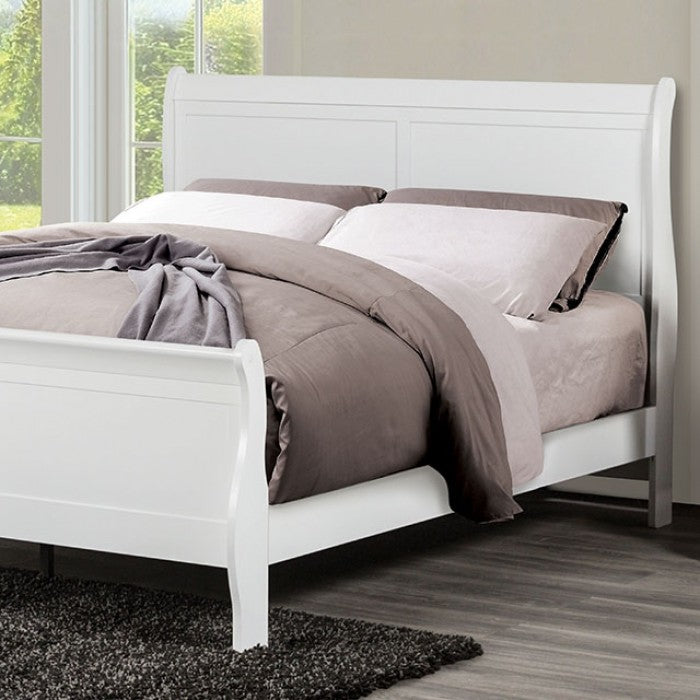 Louis Philippe Bed Set 4Pc |