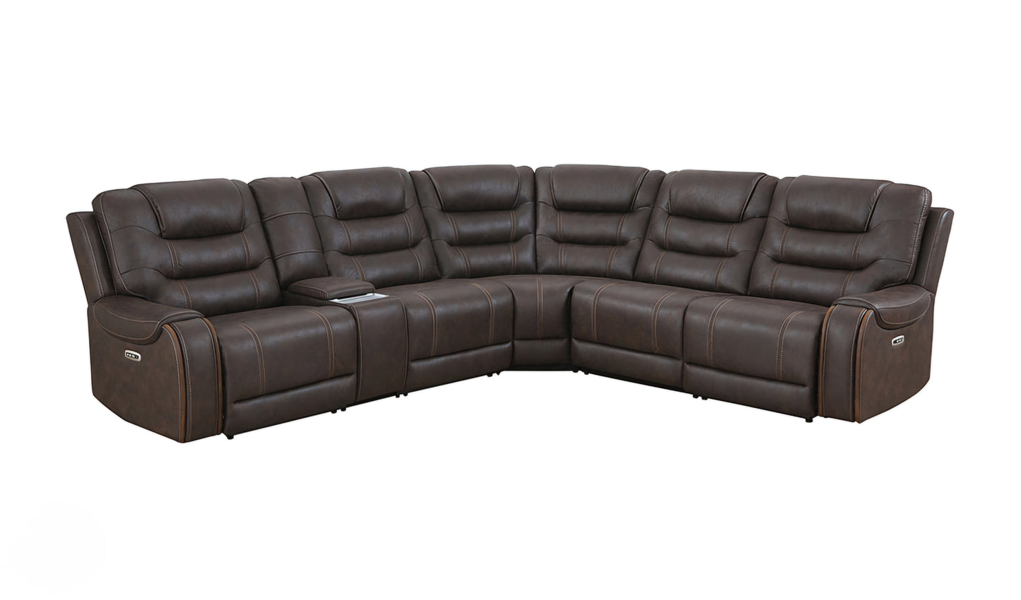 Sectional Power Recliners Heat Rest