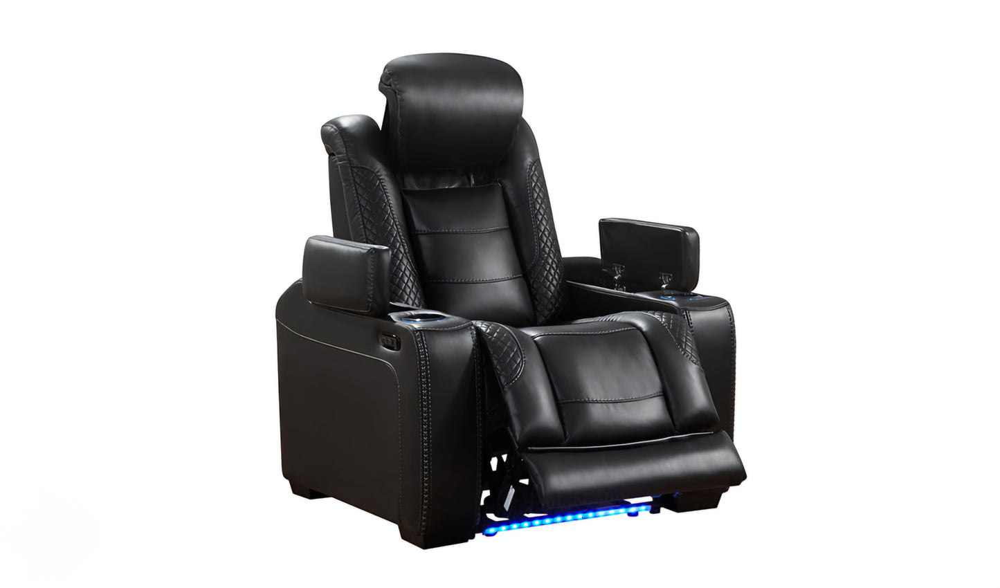SOFA SET 2PC POWER RECLINERS HEAT REST