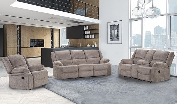 Cosimo Manual Sofa Set 3Pc |