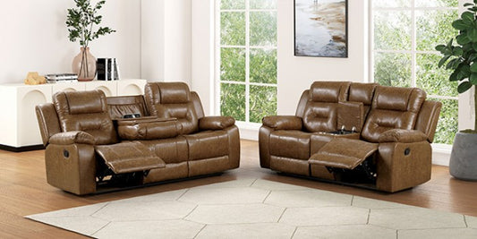 Ezekius Manual Reclining
 Sofa Set 2PC