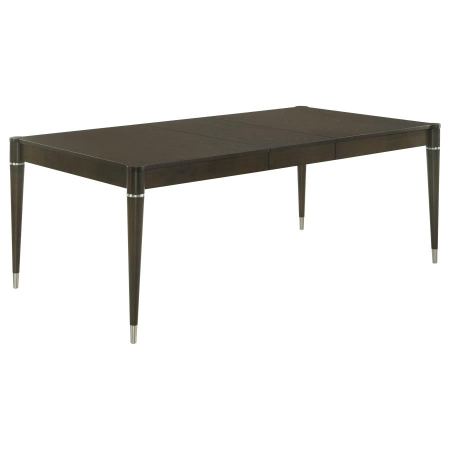7-piece Rectangular Dining Set Ash Brown
