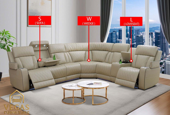 Sectional Power Recliners