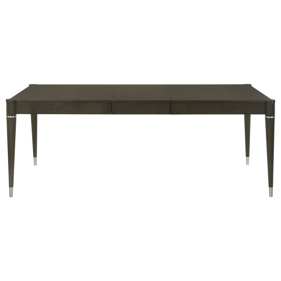 7-piece Rectangular Dining Set Ash Brown