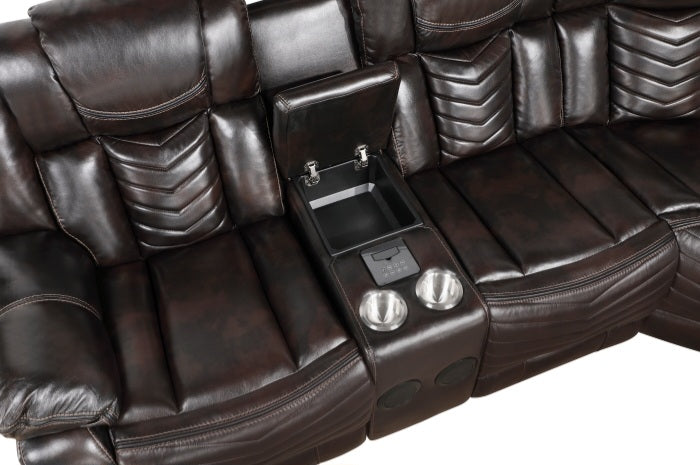 Power Reclining Sectional Low in Stock, please call