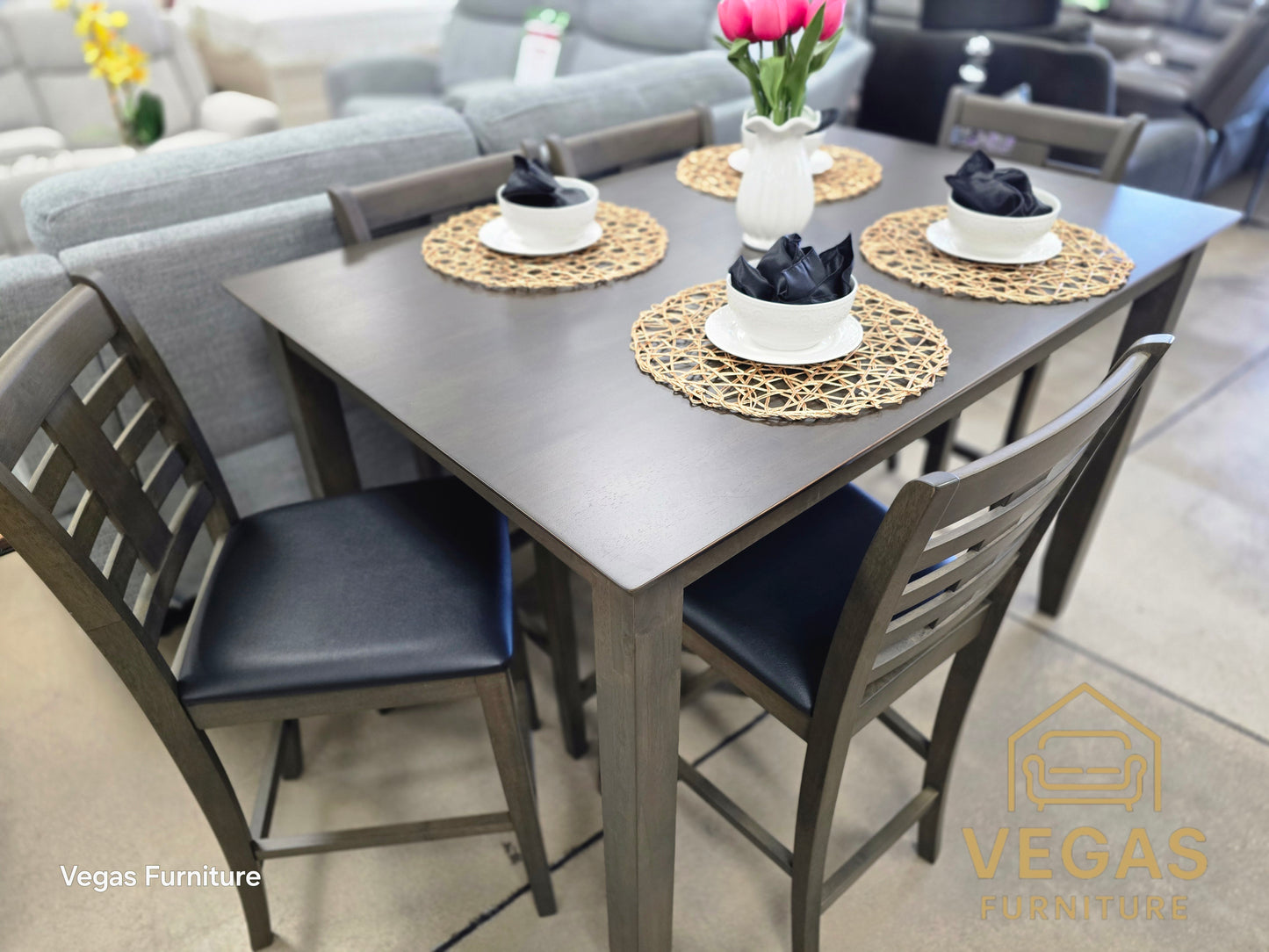 Counter Ht Table Set 7PC