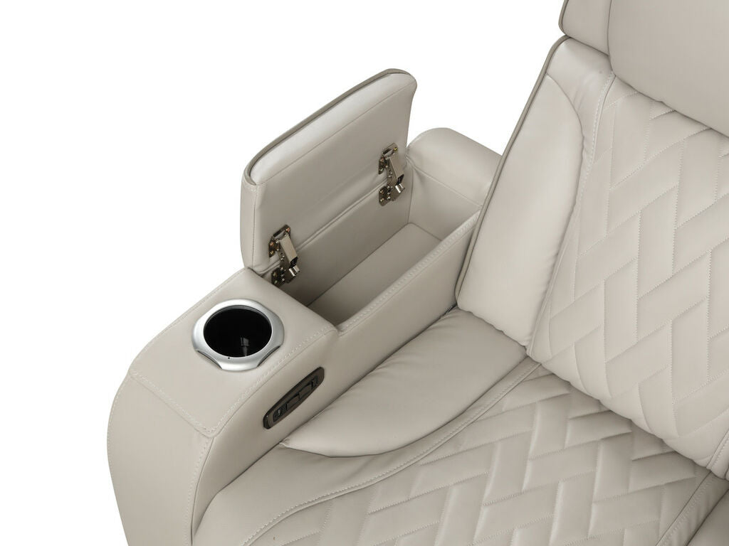 Sectional Power Reclining with Power Headrest,