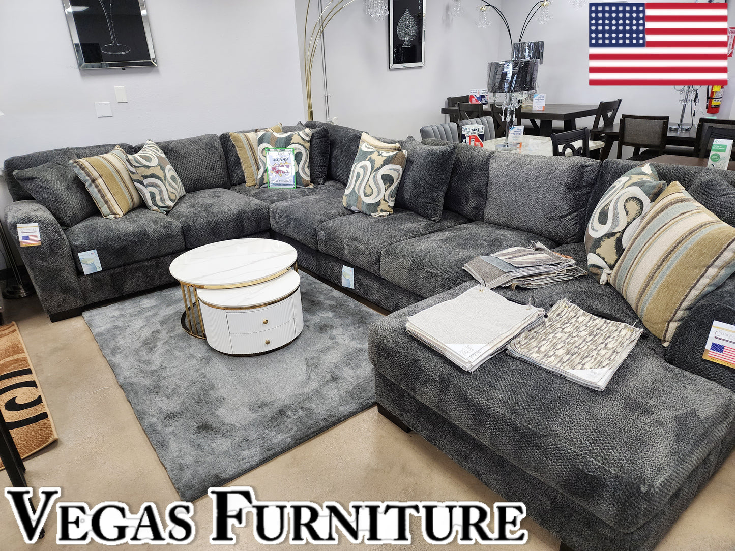 Wesley Sectional. Low in Stock, please call