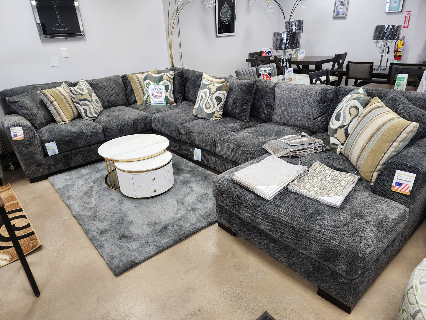 Wesley Sectional. Low in Stock, please call