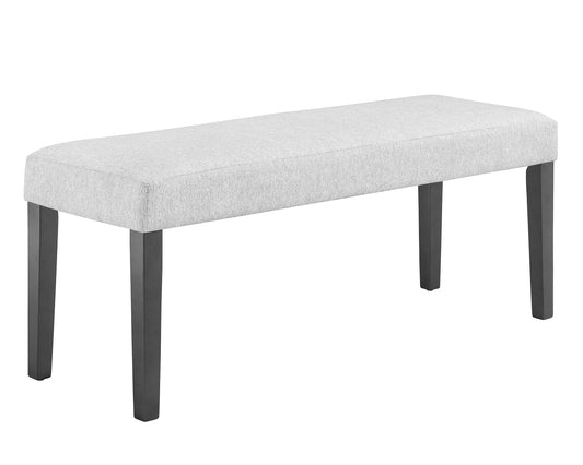 Camelia Upholstered Dining Bench – Dove