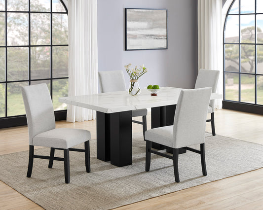 Parkside 5-Piece Dining Set – Dove