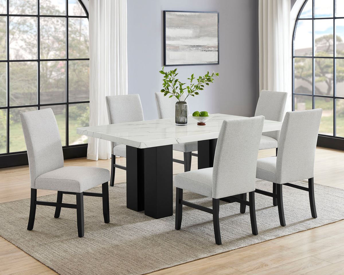 Parkside 7-Piece Dining Set – Dove
