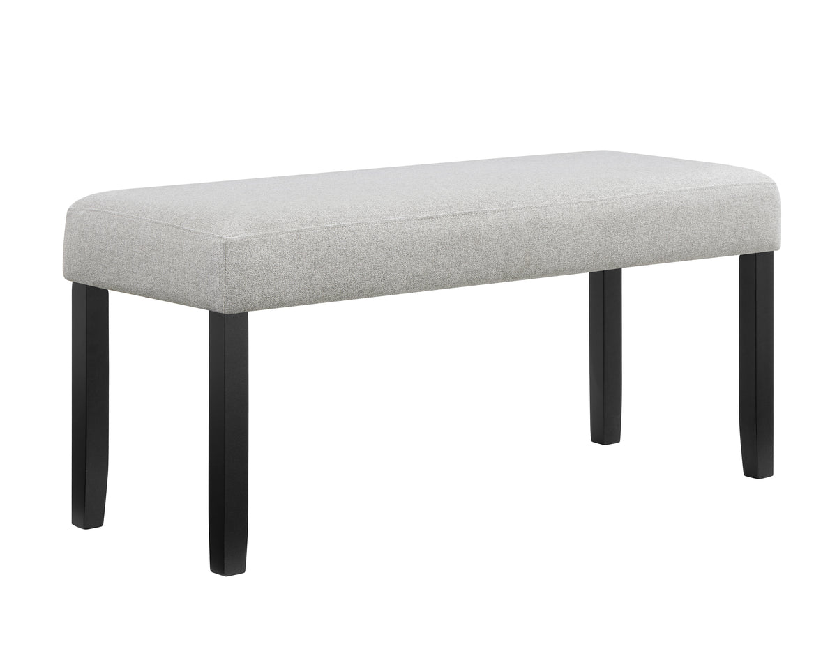 Parkside Upholstered Dining Bench – Dove