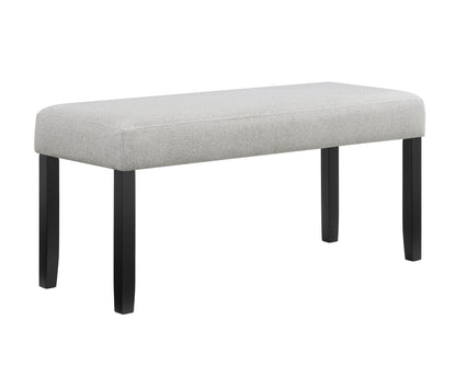 Parkside Upholstered Dining Bench – Dove