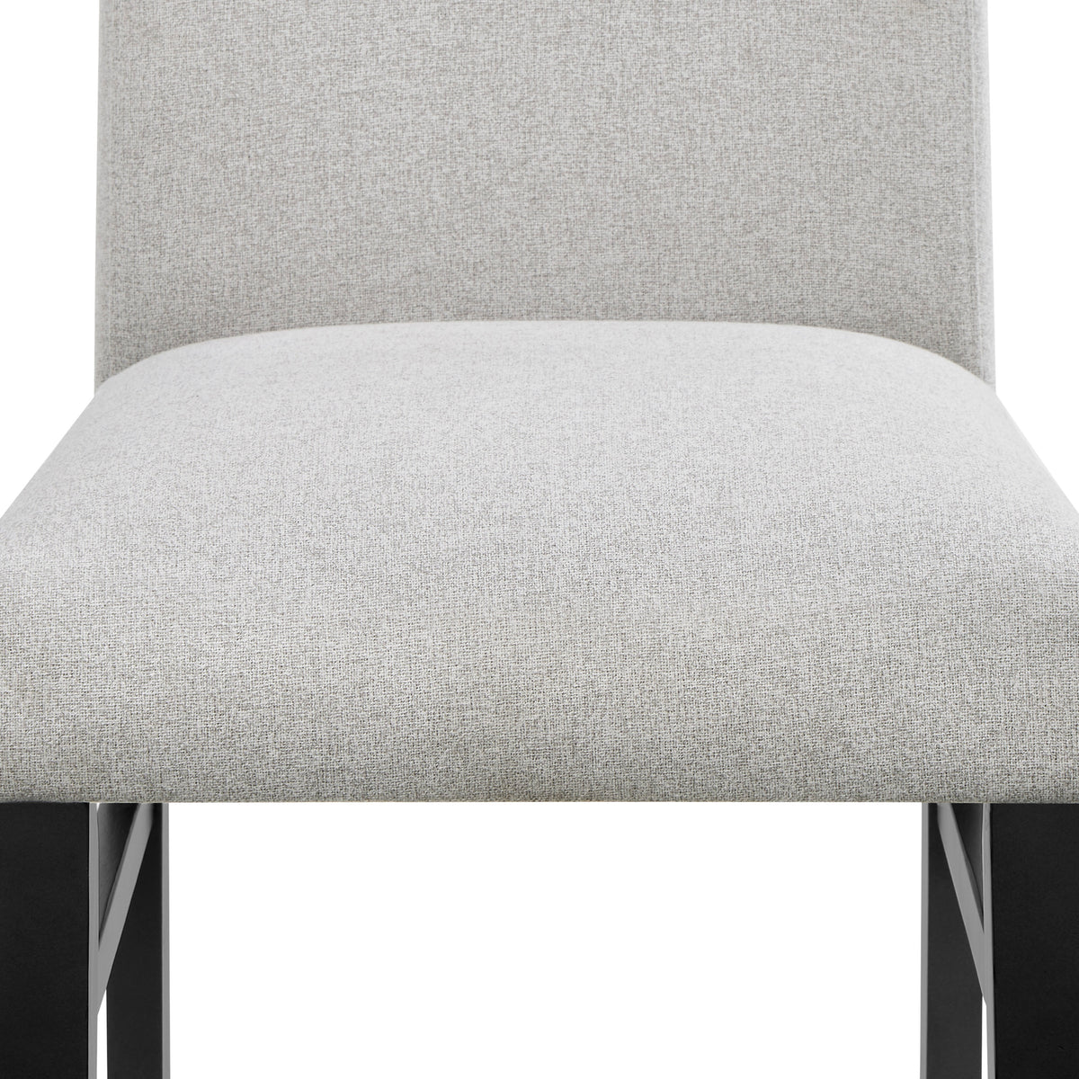 Parkside Upholstered Dining Chairs – Dove – Set of 2