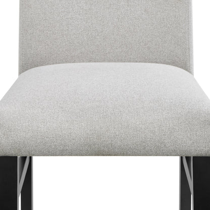 Parkside Upholstered Dining Chairs – Dove – Set of 2