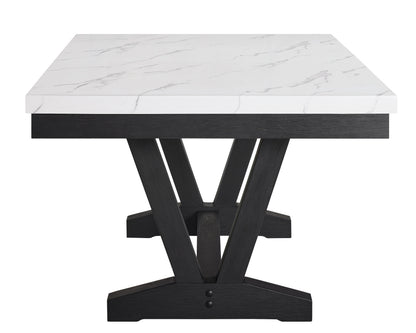 Additional view of the Vance 72-inch dining table