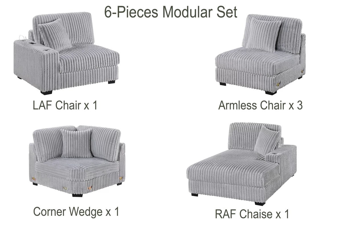 U-Shaped Sectional Modular