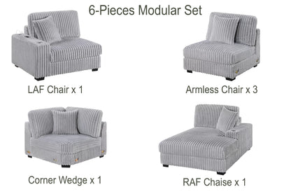 U-Shaped Sectional Modular