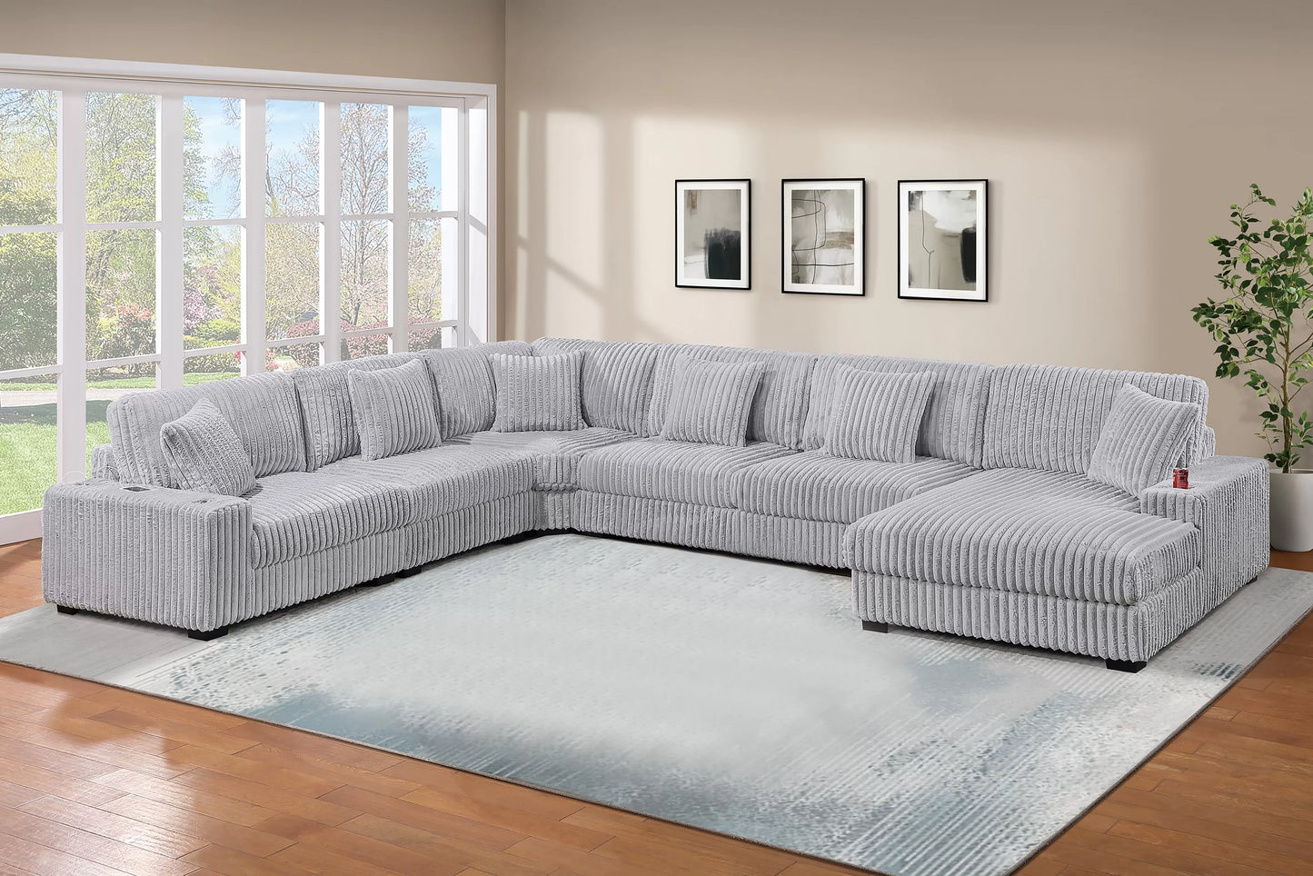 U-Shaped Sectional Modular