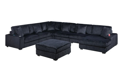 U Shaped Sectional W Ottoman Modular/ Also Available NO Ottoman