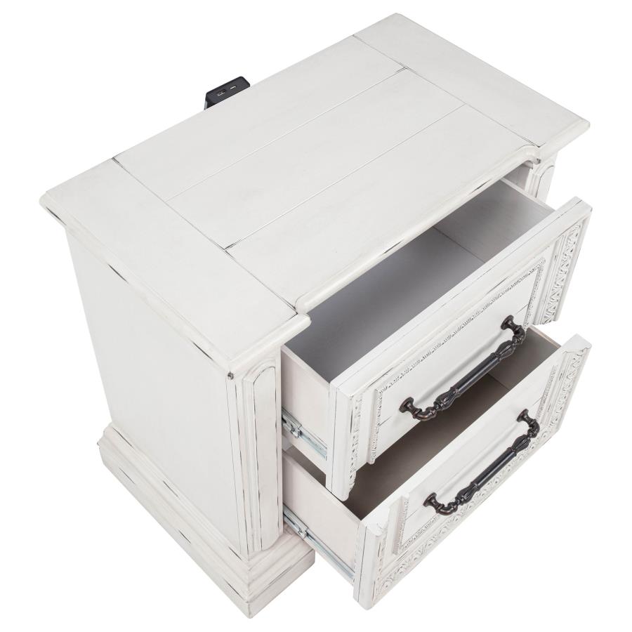 McKinney 4-piece Bedroom Set Vintage White