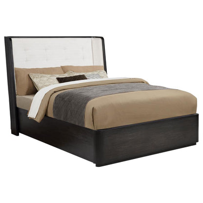 Leandro 4-piece Bedroom Set Burnished Black