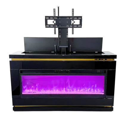 71" Modern Electric Fireplace TV Stand