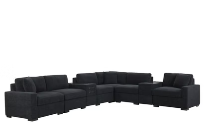 Modular Sectional w/Storage/Bluetooth Speakers