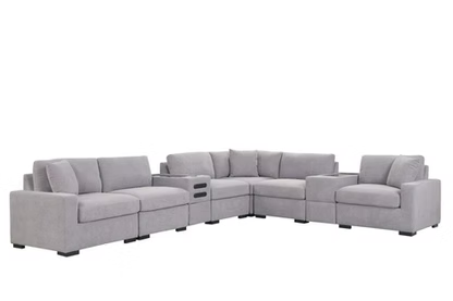 Modular Sectional w/Storage/Bluetooth Speakers