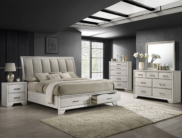 SETB6580 JAYMES BEDROOM GROUP 4PC