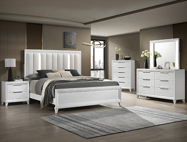 SETB7300 CRESSIDA BEDROOM GROUP 4PC