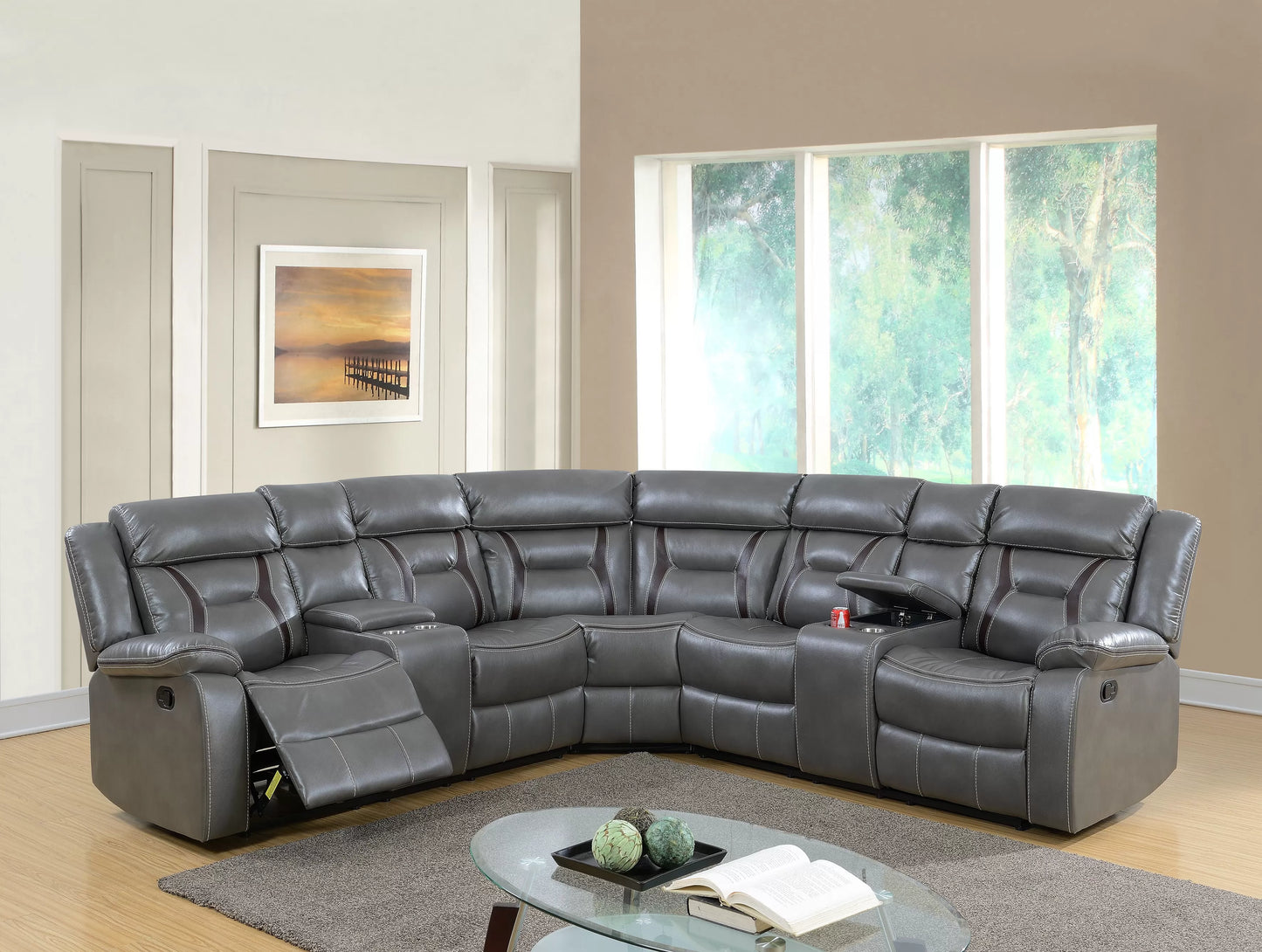 Sectional Reclining
