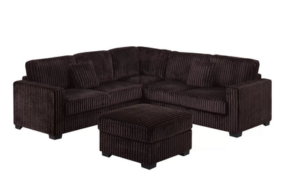 Sectional W Ottoman