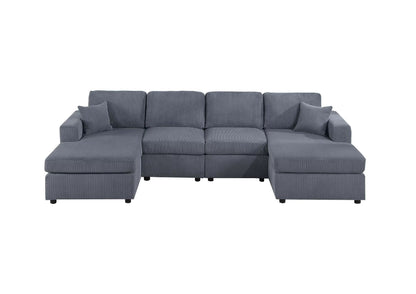 Sectional Double Chaise