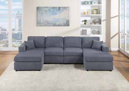 Sectional Double Chaise