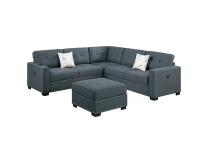 Sectional W/ Ottoman /USB