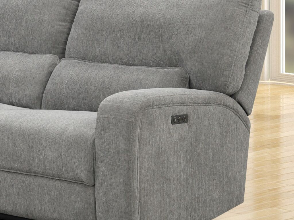 Sectional Power Reclining W Power Headrest