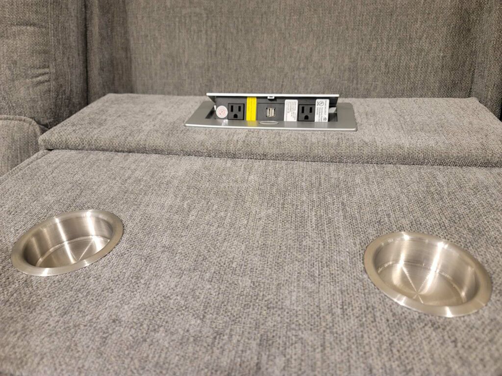 Sectional Power Reclining W Power Headrest