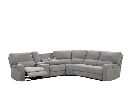 Sectional Power Reclining W Power Headrest