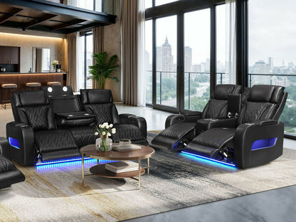 Power Reclining Sofa & Loveseat