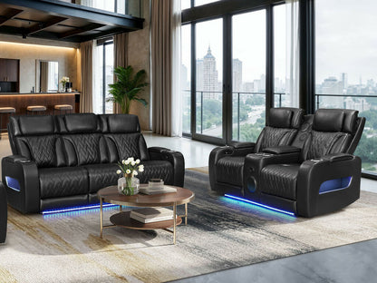 Power Reclining Sofa & Loveseat