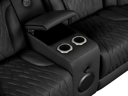 Sectional Power Reclining  with Power Headrest,