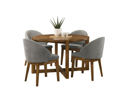 Andrew 5-Piece Round Dining Table Promo Price (Effective Until End of June)