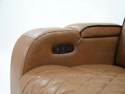 Sectional Power Reclining  with Power Headrest,