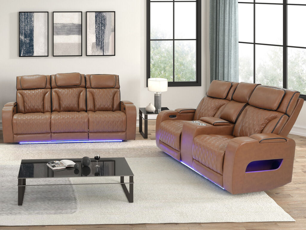 Power Reclining Sofa & Loveseat