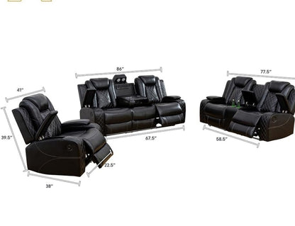 Power Reclining Sofa & Loveseat